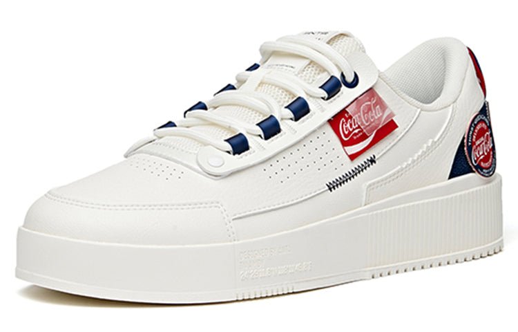 ANTA x Coca-Cola Life Series Sneakers'White Red Blue' 912128030-5 - Image 3