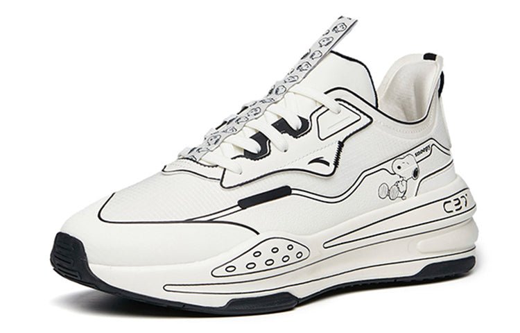 ANTA x Snoopy C37 'White Black' 912128081-10 - Image 3