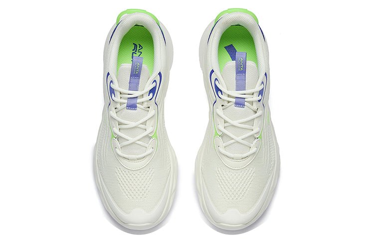 ANTA Run Collection 'White Blue Green' 912225535-1 - Image 4