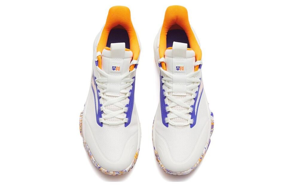 ANTA BaDao 'White Purple Yellow' 912241601-2 - Image 4