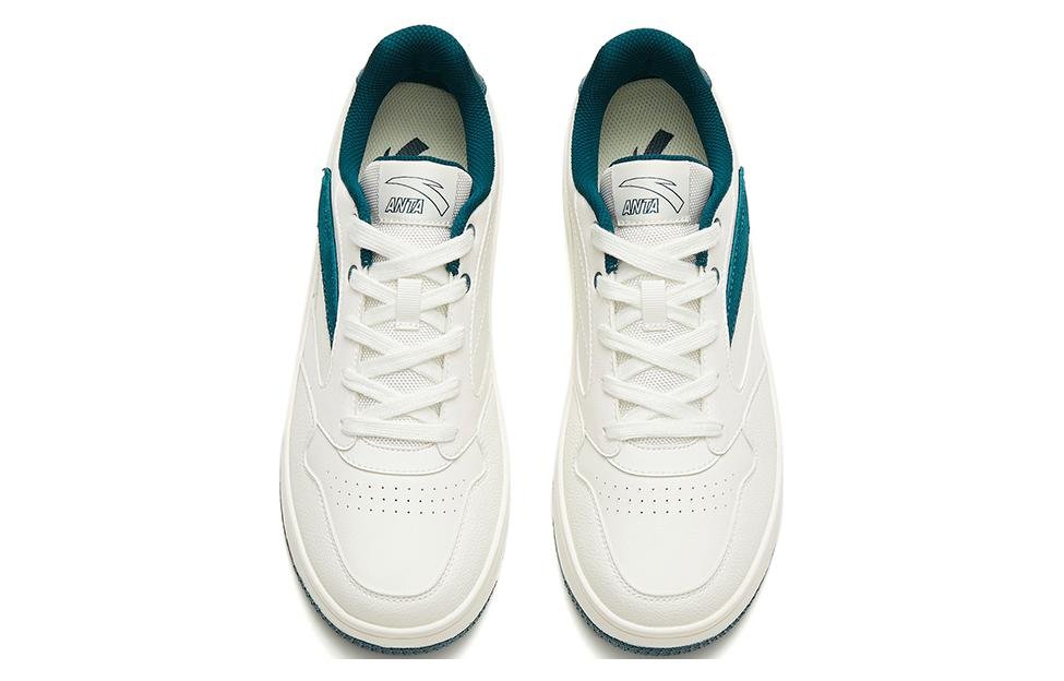 ANTA Life Series Sneakers 'Green White Low-Top' 912318060-3 - Image 3