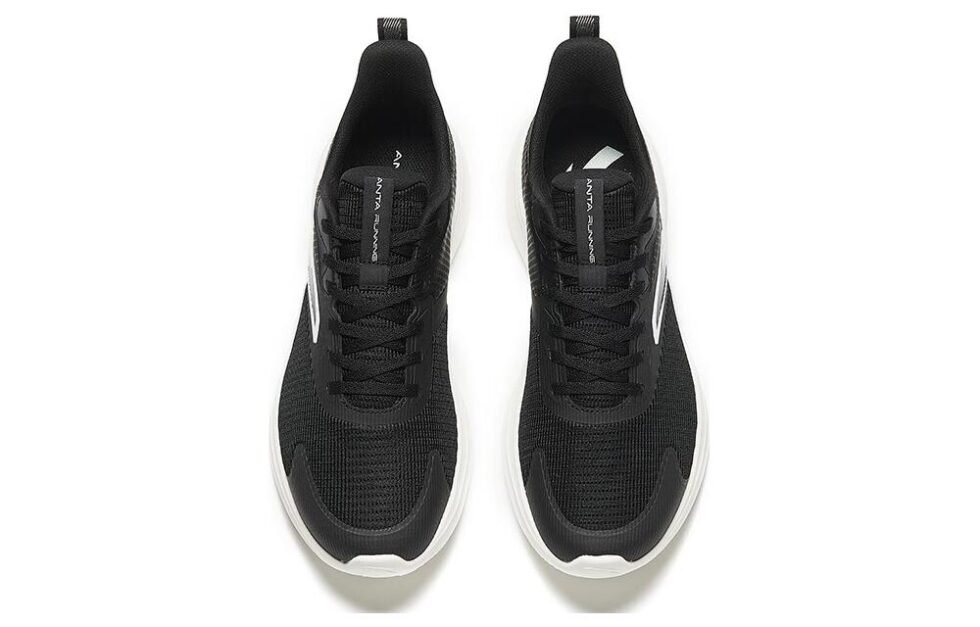 ANTA Running Series Sneakers 'Black White' 912335501-2 - Image 2
