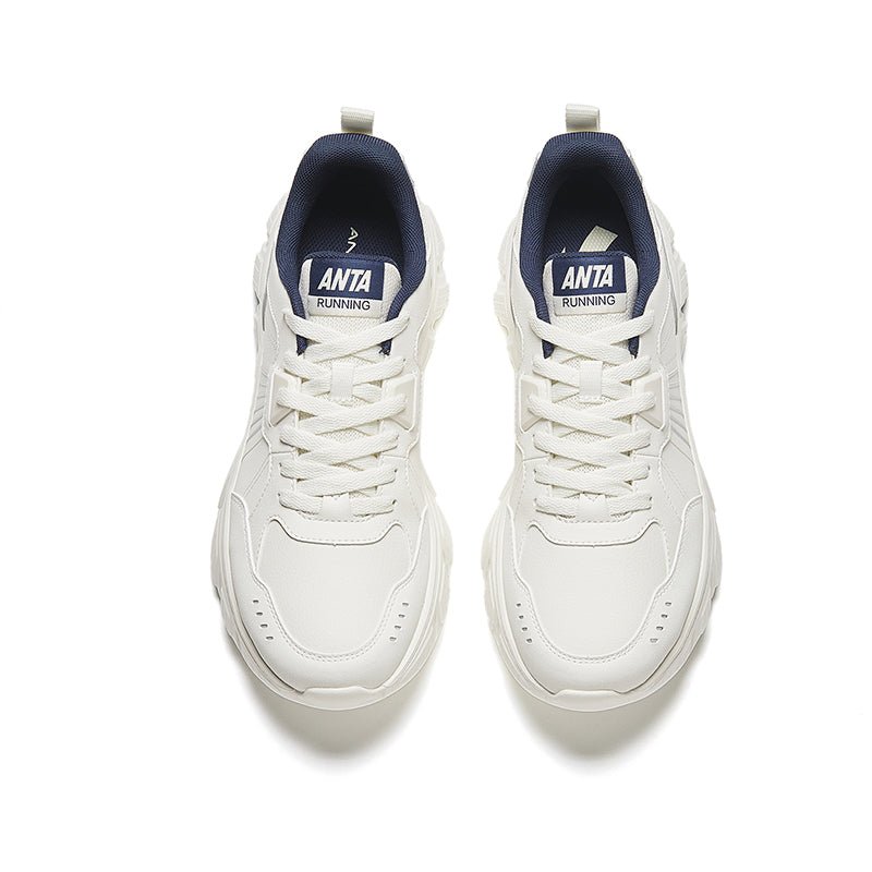 ANTA Running Shoes 'White Navy Grey' 912345571-7 - Image 3