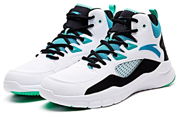 ANTA Klay Thompson 4.0 Basketball Shoes 'White Black Blue' 91731132-1 - Image 3