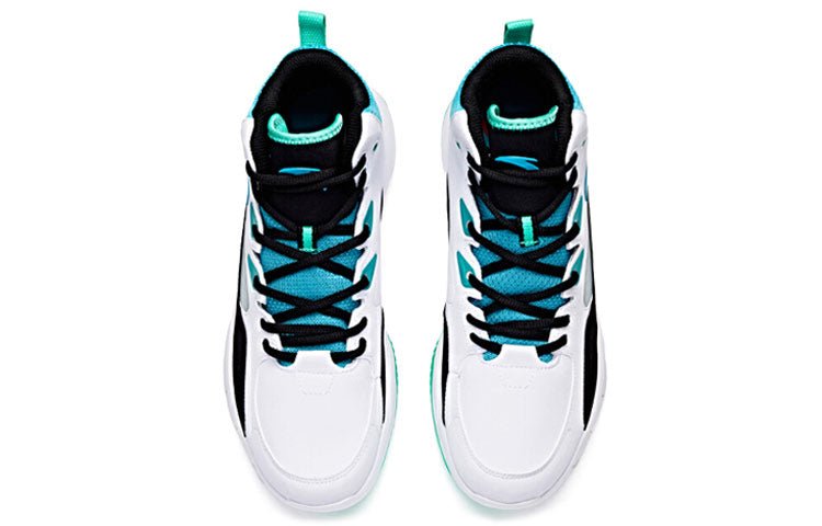 ANTA Klay Thompson 4.0 Basketball Shoes 'White Black Blue' 91731132-1 - Image 4