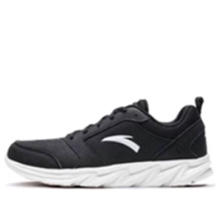 ANTA Running Series Sneakers Leather  'Black White' 91815522-6