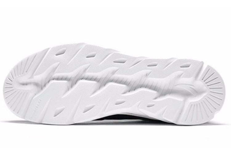 ANTA Running Series Sneakers Leather  'Black White' 91815522-6 - Image 4