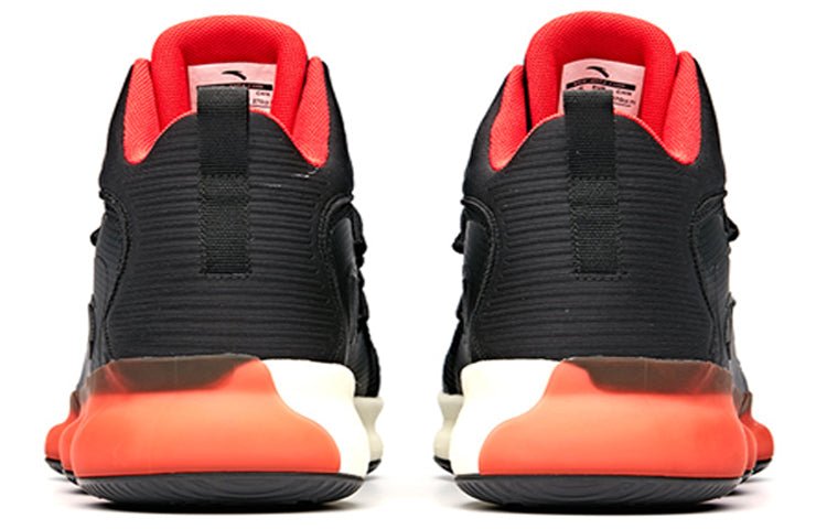 ANTA x NASA SEEED 60th Anniversary Basketball Shoes 'Black Red' 91831191-5 - Image 5