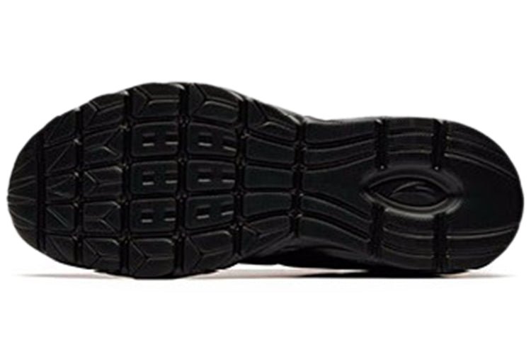 ANTA Running Series Sneakers Leather 'Black' 91835529-6 - Image 5