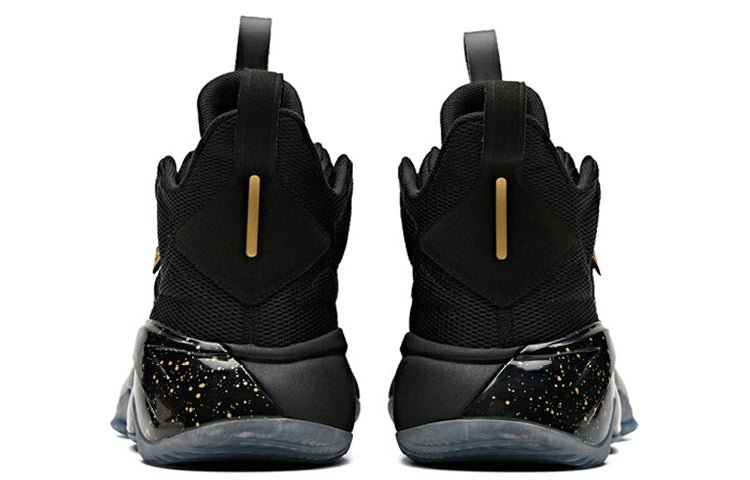 ANTA Mid Top Basketball Shoes 'Black Gold White' 91941181-3 - Image 5