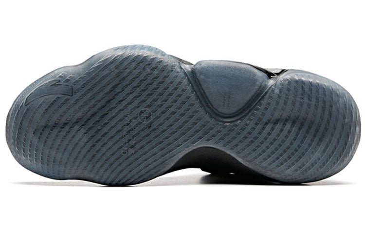 ANTA Mid Top Basketball Shoes 'Black Gold White' 91941181-3 - Image 6