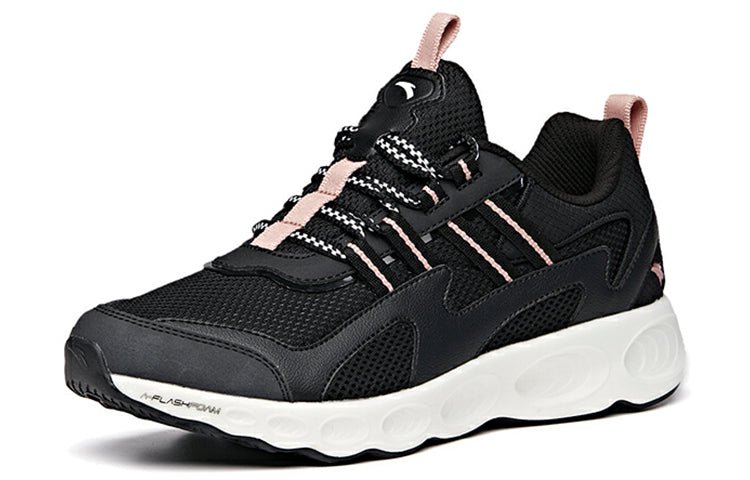 (WMNS) ANTA Running Series Sneakers 'Black Pink' 922025567-3 - Image 2