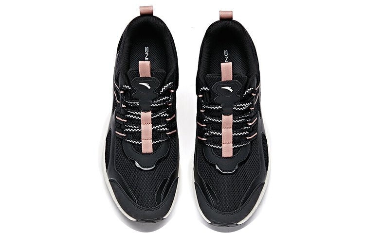 (WMNS) ANTA Running Series Sneakers 'Black Pink' 922025567-3 - Image 3