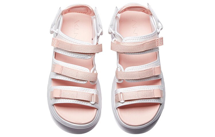 (WMNS) ANTA Training Series Sandals 'White Pink' 922027032-1 - Image 3