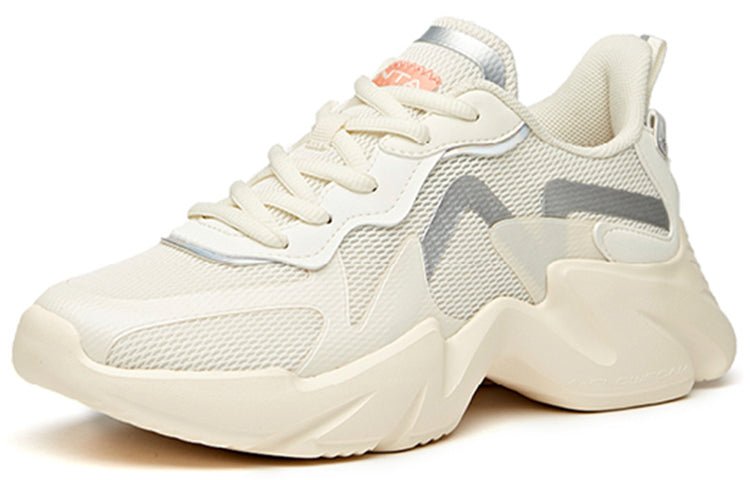 (WMNS) ANTA Running Series Sneakers 'Ivory Grey' 922035583-1 - Image 2