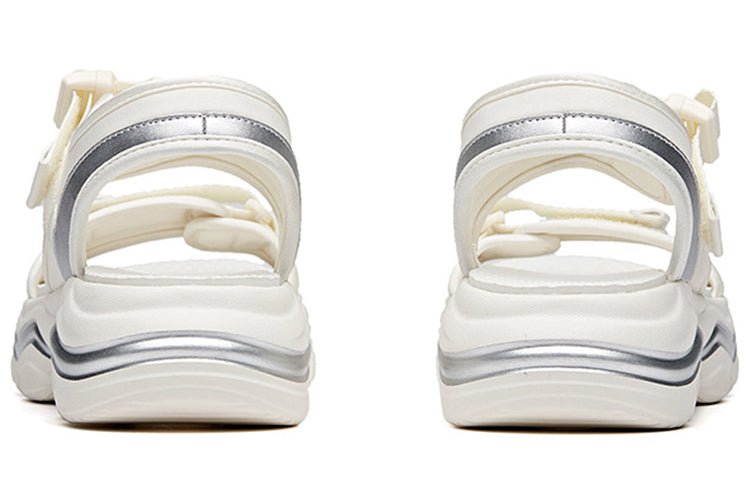 (WMNS) ANTA Life Series Sneakers 'White Silver' 922036951-2 - Image 4