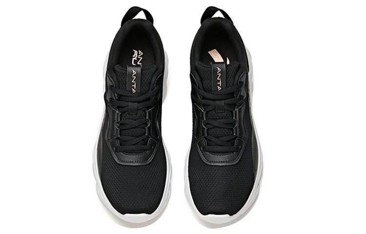 (WMNS) ANTA Running Series Sneakers 'Black' 922115535-3 - Image 4