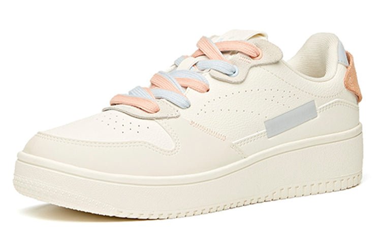 (WMNS) ANTA Life Series Sneakers 'White Orange Blue' 922118018-3 - Image 3