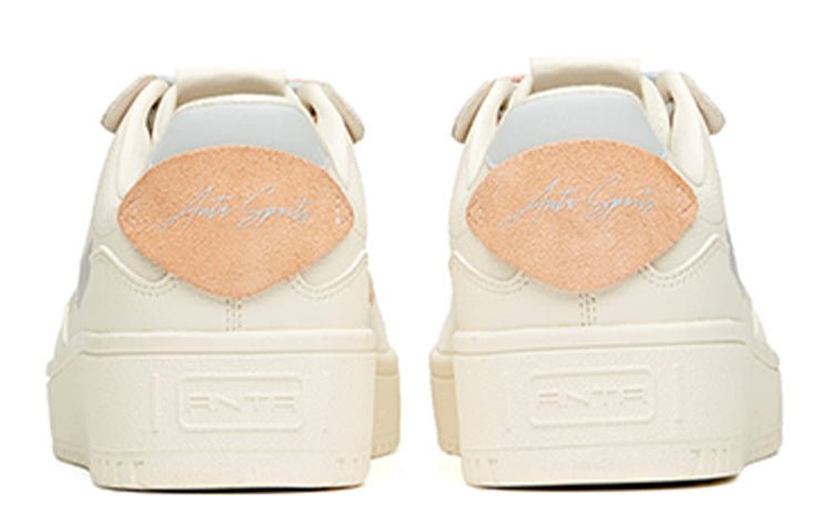(WMNS) ANTA Life Series Sneakers 'White Orange Blue' 922118018-3 - Image 5