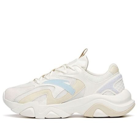 (WMNS) ANTA Life Series Sneakers 'White Yellow Blue' 922128881-2