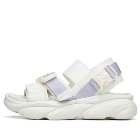 (WMNS) ANTA Sandals 'White Purple' 922226966-2