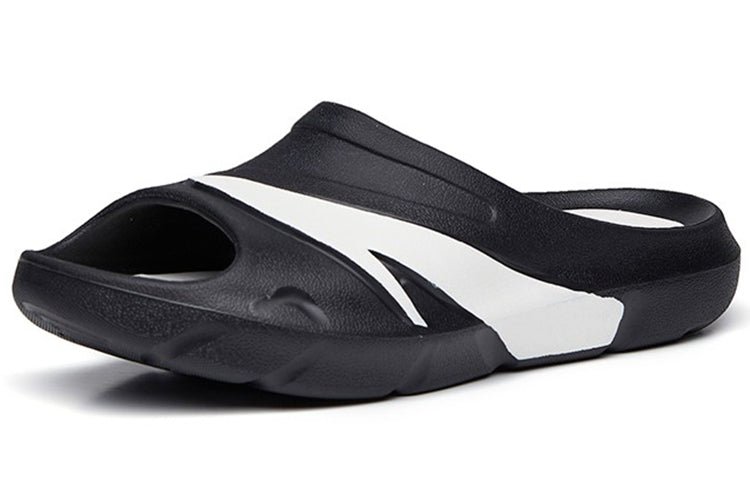 (WMNS) ANTA C37 Slides 'Black White' 922226992-3 - Image 2