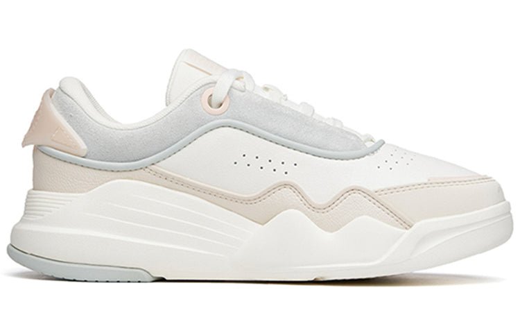 (WMNS) ANTA Life Series Sneakers Platform 'White Beige Grey' 922228093-1 - Image 2