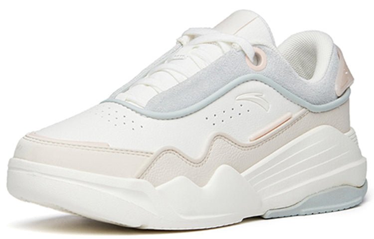 (WMNS) ANTA Life Series Sneakers Platform 'White Beige Grey' 922228093-1 - Image 3