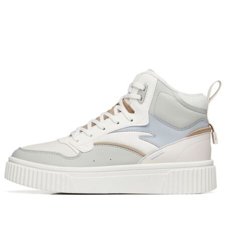 (WMNS) ANTASkateboarding Series Sneakers 'White Grey' 922248015-3