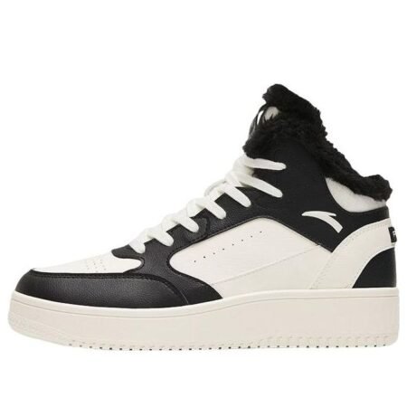 (WMNS) ANTA Skateboarding Series Sneakers High 'Black' 922248913-2