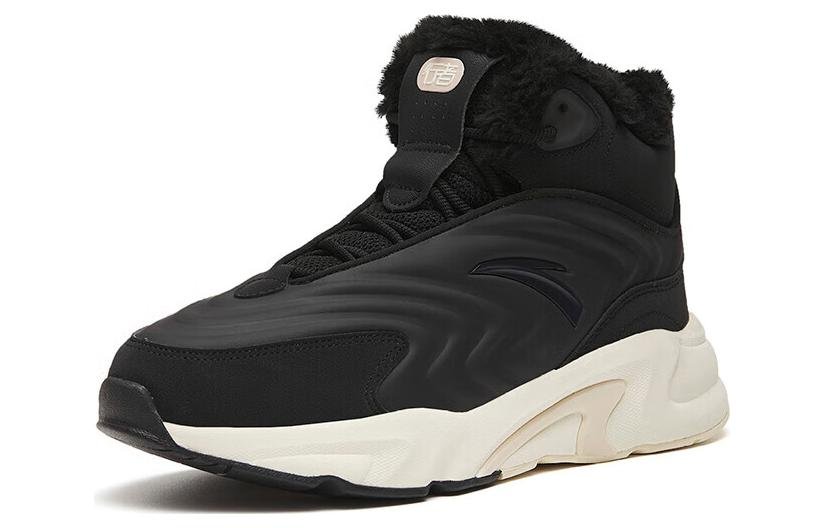 (WMNS) ANTA Walker Fleece High Top 'Black' 922248935-2 - Image 2