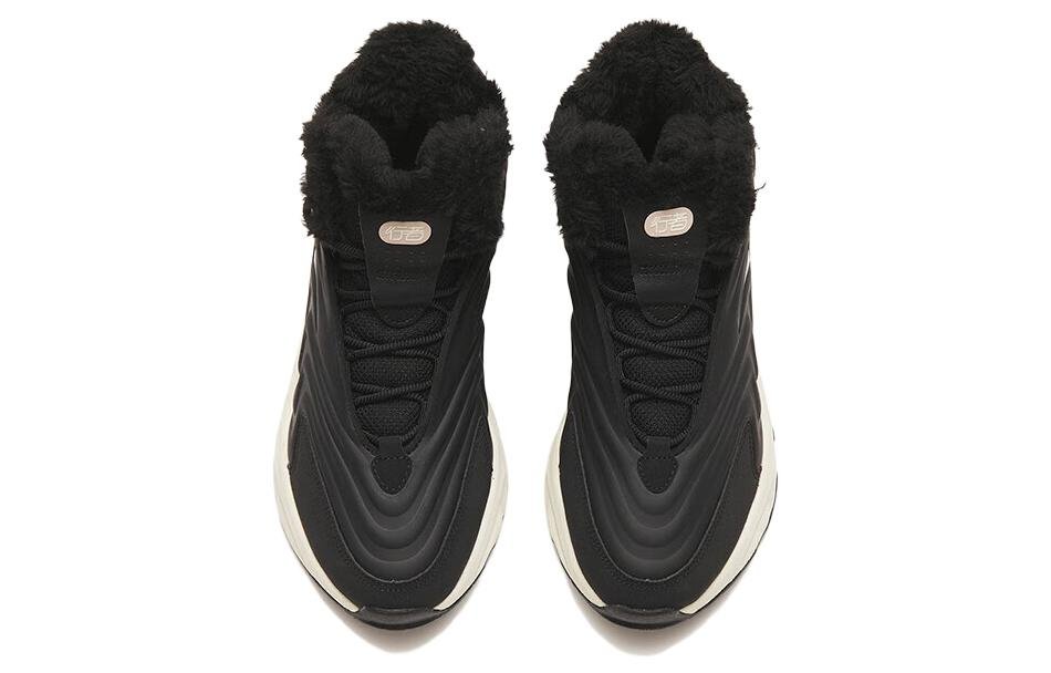 (WMNS) ANTA Walker Fleece High Top 'Black' 922248935-2 - Image 3