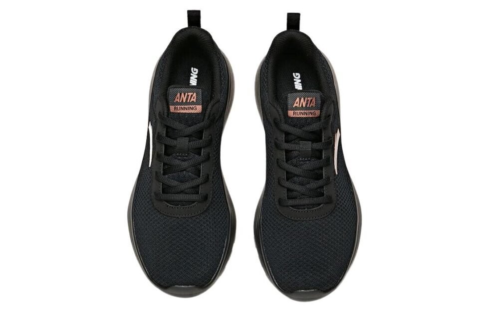 (WMNS) ANTA Running Series Sneakers 'Black Pink' 922325524-4 - Image 3
