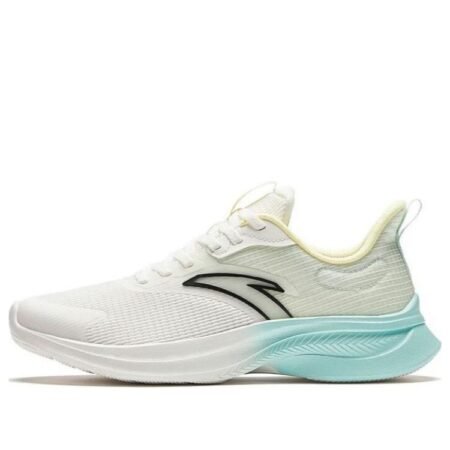 (WMNS) ANTA Running Series Sneakers 'White Blue Yellow' 922335501-5
