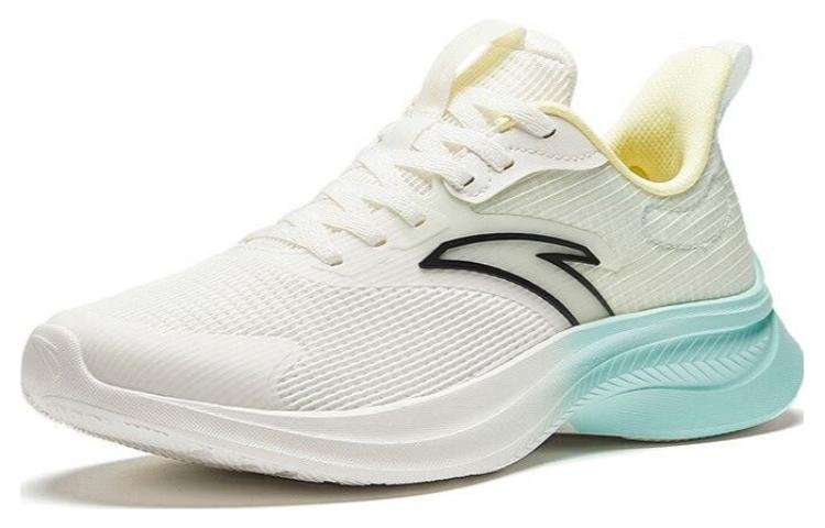 (WMNS) ANTA Running Series Sneakers 'White Blue Yellow' 922335501-5 - Image 2