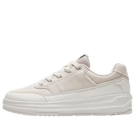 (WMNS) ANTA Skateboarding Series Sneakers 'White Beige' 922338065-3