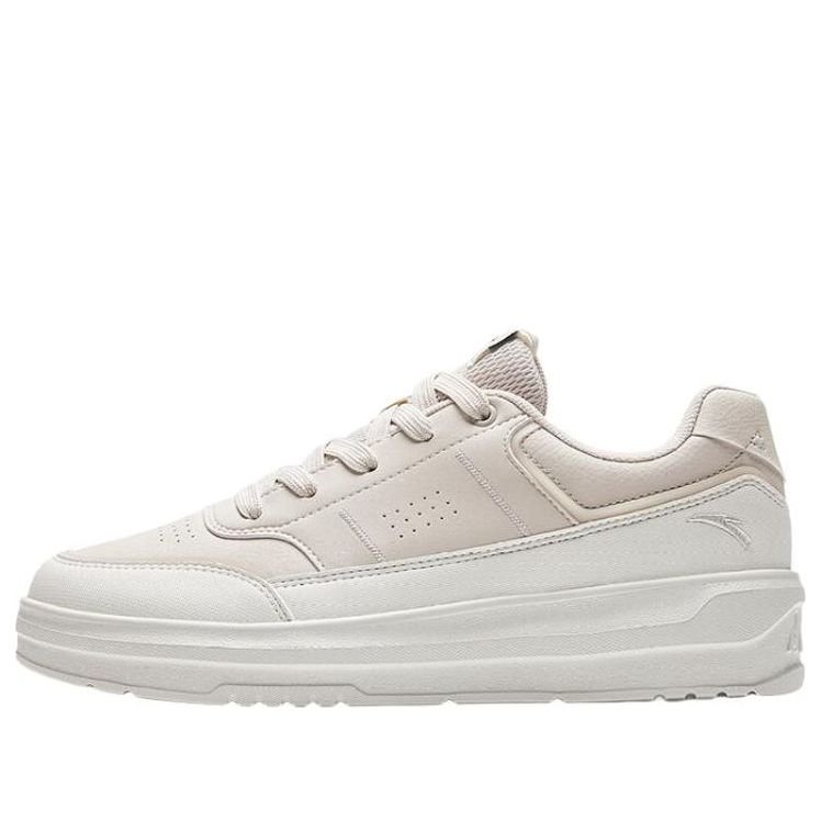 (WMNS) ANTA Skateboarding Series Sneakers 'White Beige' 922338065-3
