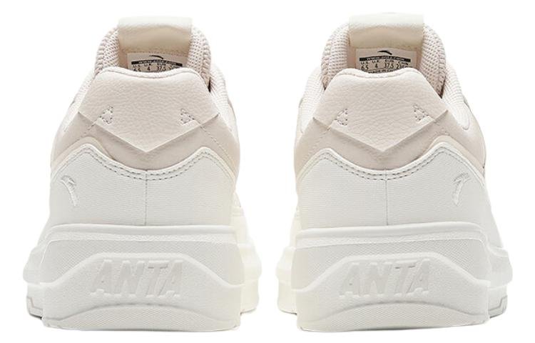 (WMNS) ANTA Skateboarding Series Sneakers 'White Beige' 922338065-3 - Image 3