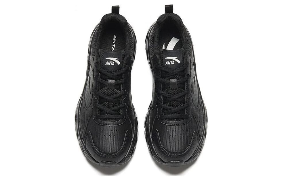 (WMNS) ANTA Running Series Sneakers 'Black' 922345580-7 - Image 3