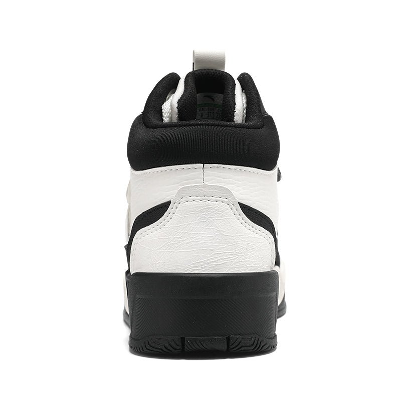 (WMNS) ANTA High Top Skateboarding Shoes 'Black White' 922348081-3 - Image 3