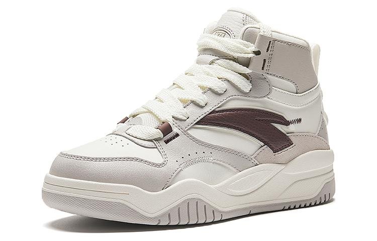 (WMNS) ANTA Slam High 'White Grey Brown' 922348088-3 - Image 2