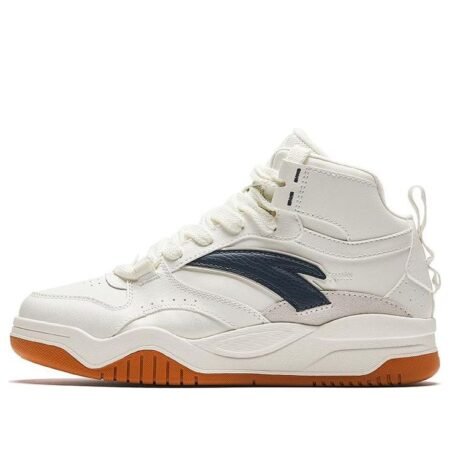 (WMNS) ANTA Wave Mid Top 'White Grey Navy' 922348088-4