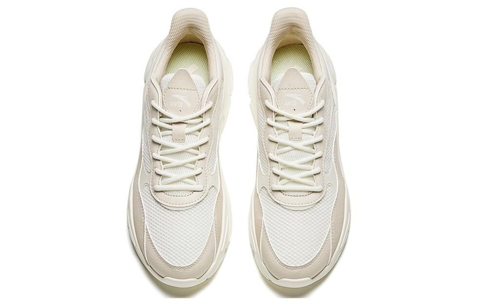 (WMNS) ANTA Life Series Sneakers 'White Beige' 922348826-1 - Image 3