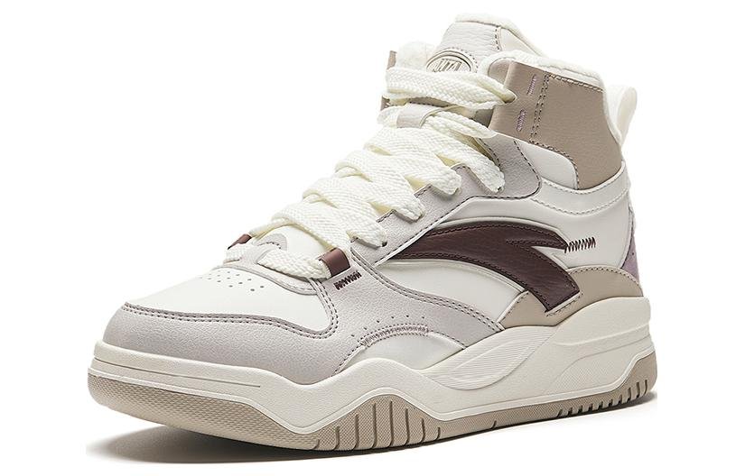 (WMNS) ANTA Grand Slam High 'Grey Tan Purple' 922348903-3 - Image 2