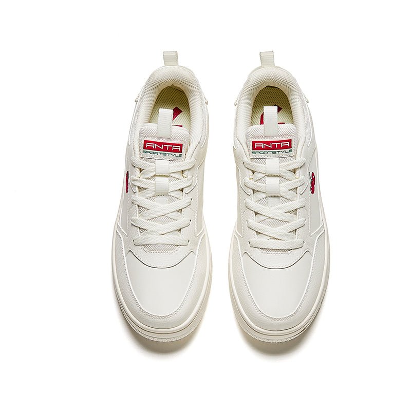 (WMNS) ANTA Life Collection Skateboarding Shoes 'White with Cherries' 922358066-29 - Image 3