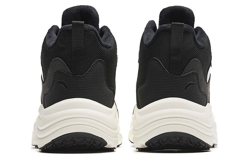 (WMNS) ANTA Life Series Sneakers High 'Black White' 922358984-4 - Image 4