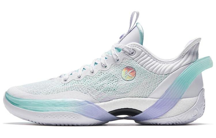 (WMNS) ANTA Three-Pointer Rain 1 'White Teal Green Purple' 922411102S-1 - Image 2