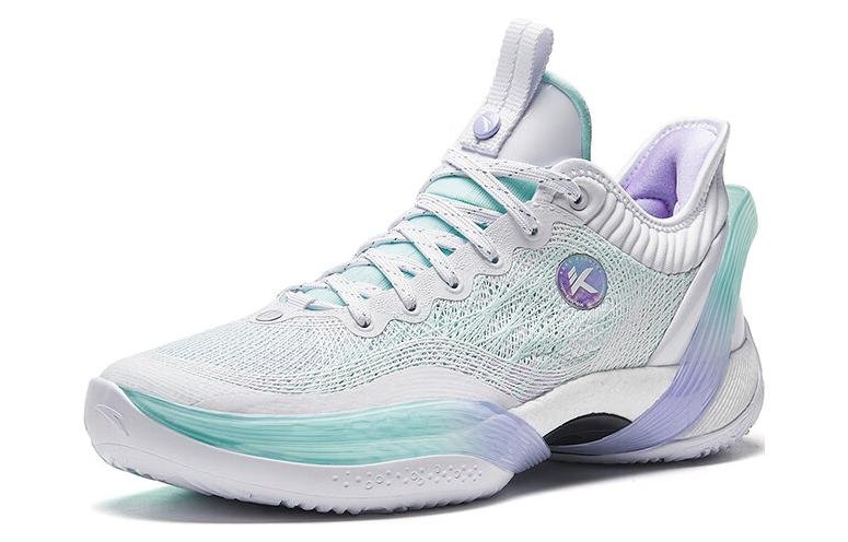 (WMNS) ANTA Three-Pointer Rain 1 'White Teal Green Purple' 922411102S-1 - Image 3