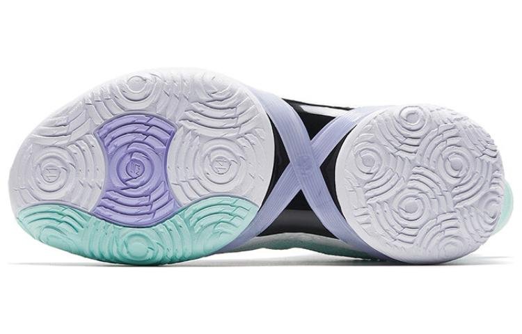 (WMNS) ANTA Three-Pointer Rain 1 'White Teal Green Purple' 922411102S-1 - Image 6