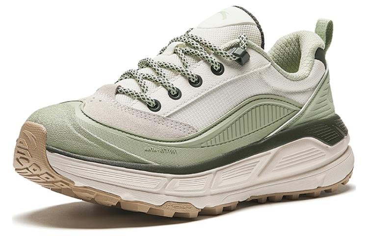 (WMNS) ANTA Life Series Sneakers 'White Green Black' 922418849-2 - Image 2